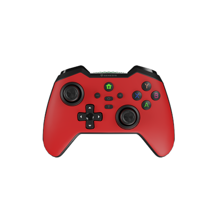 Pilt Genesis Gaming Gamepad | Mangan 400 | Red | Wireless