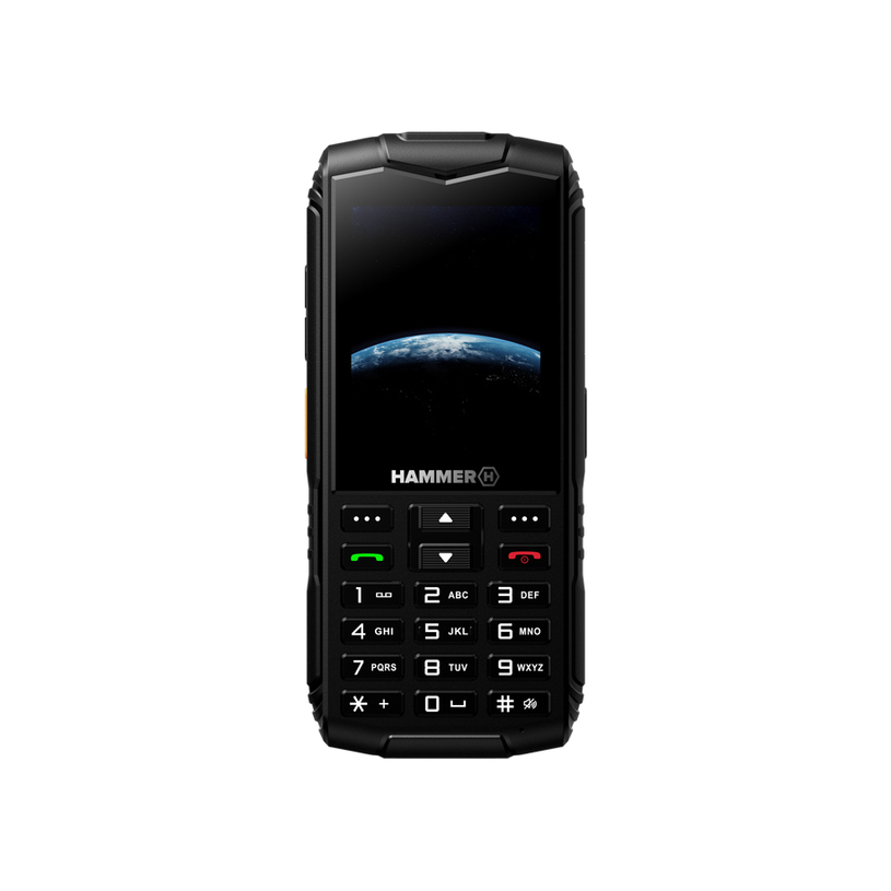 Pilt HAMMER Horizon LTE (Black) Dual SIM 2.8" IPS TFT 240x320/128MB/64MB RAM/microSDXC/LTE