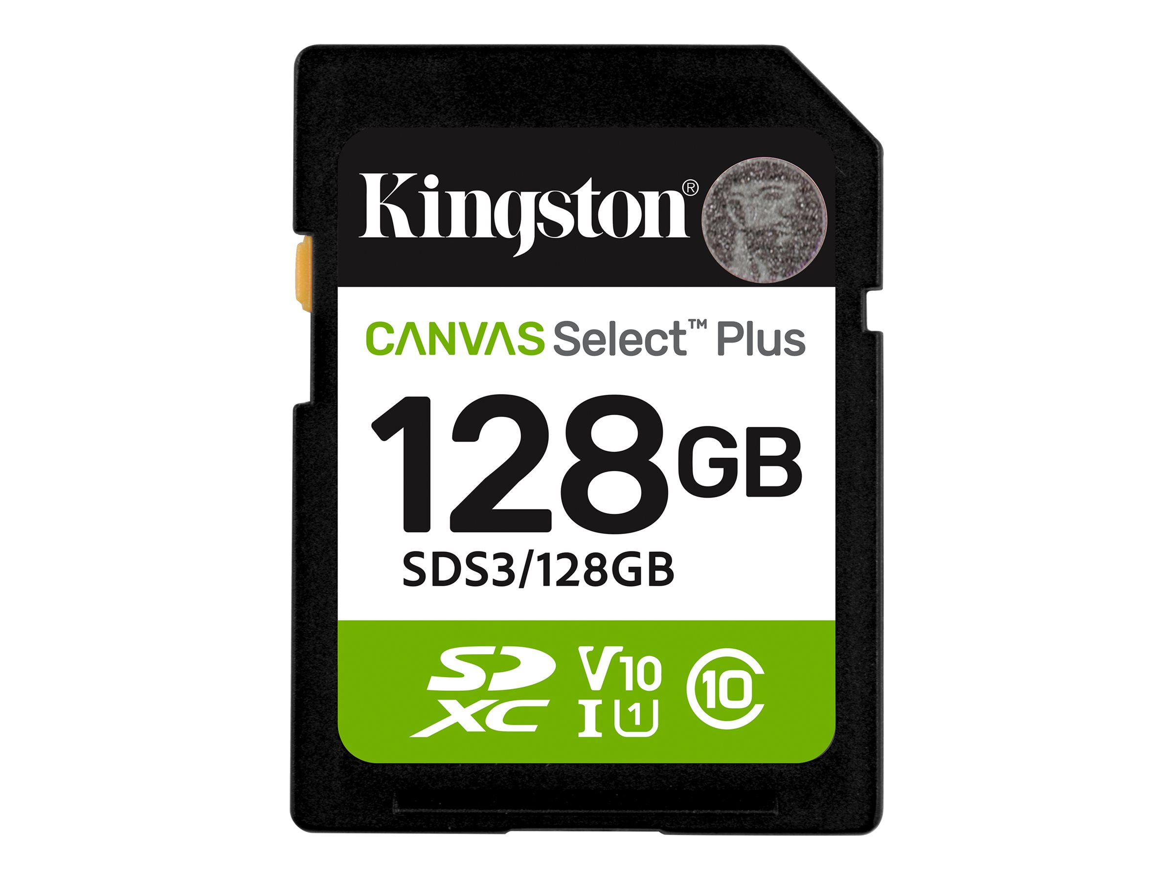 Pilt Kingston Select Plus | 128 GB | SD | Flash memory class Class 10, UHS-I, U1/U3, Video Class 10/30