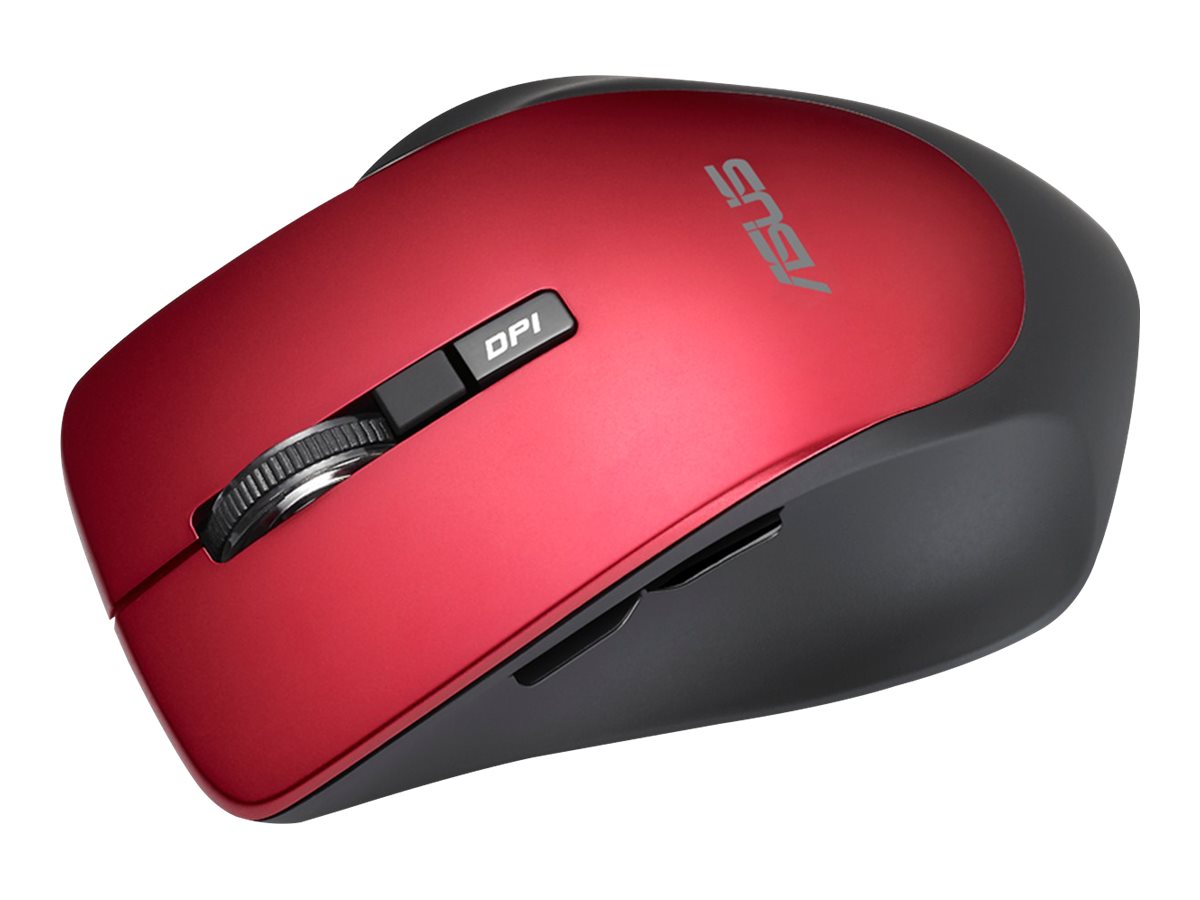 Pilt Asus | Mouse | WT425 | wireless | Red