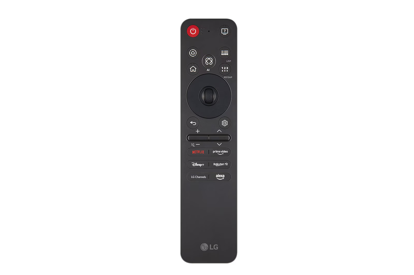 Pilt LG AI Magic Remote Controller | MR25GA | Smart voice recognition, Intuitive mouse as an arrow and wheel control