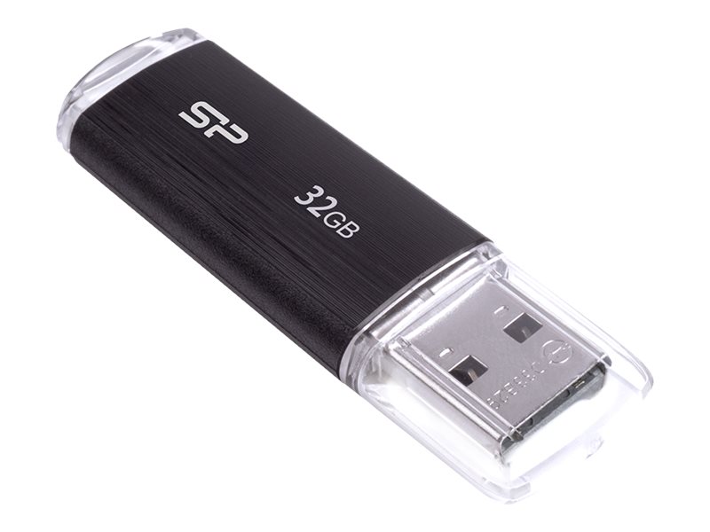 Pilt Silicon Power | Ultima U02 | 32 GB | USB 2.0 | Black