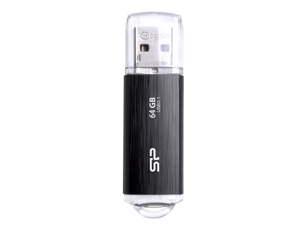 Pilt Silicon Power | Blaze B02 | 64 GB | USB 3.0 | Black