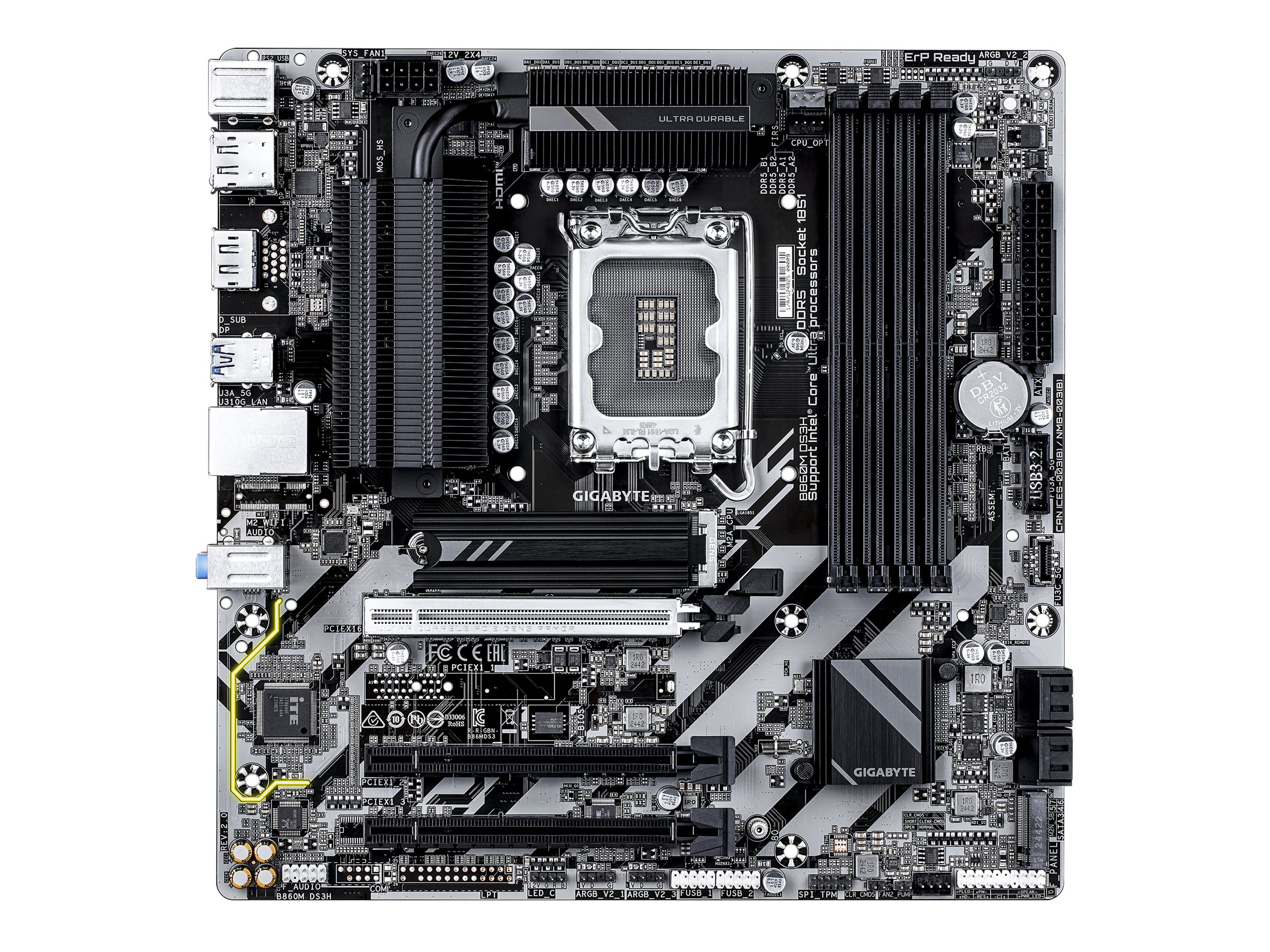 Pilt Gigabyte B860M DS3H