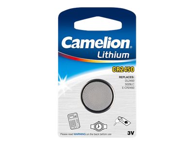 Pilt Camelion | CR2450 | Lithium | 1 pc(s) | CR2450-BP1