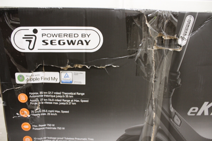 Pilt SALE OUT. | Segway | Ninebot by Segway Kickscooter E2 Pro E | 23 month(s) | Black | DAMAGED PACKAGING