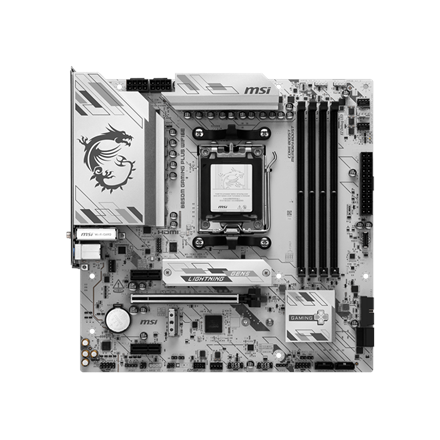 Pilt MSI B850M GAMING PLUS WIFI6E | Processor family AMD | Processor socket AM5 | Supported hard disk drive interfaces SATA, M.2 | Number of SATA connectors 4
