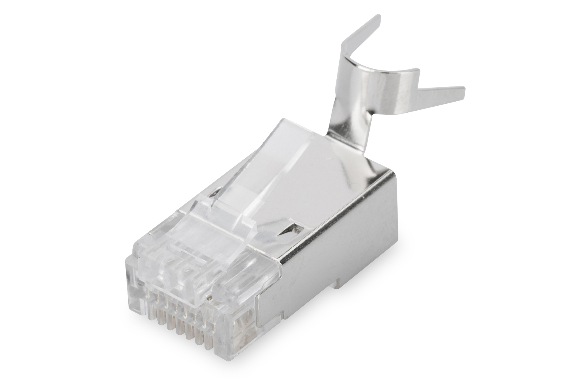 Pilt Digitus Modular Plug for Round Cable, CAT 6A, 100 pcs | AK-219604