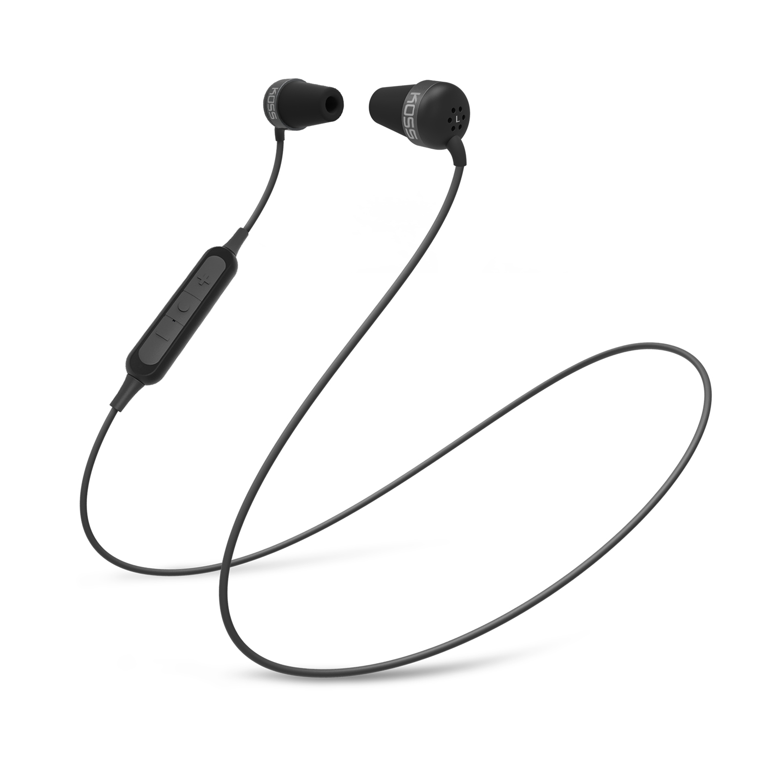 Pilt Koss | THEPLUGWL | Noise Isolating In-ear Headphones | Wireless | In-ear | Wireless | Black