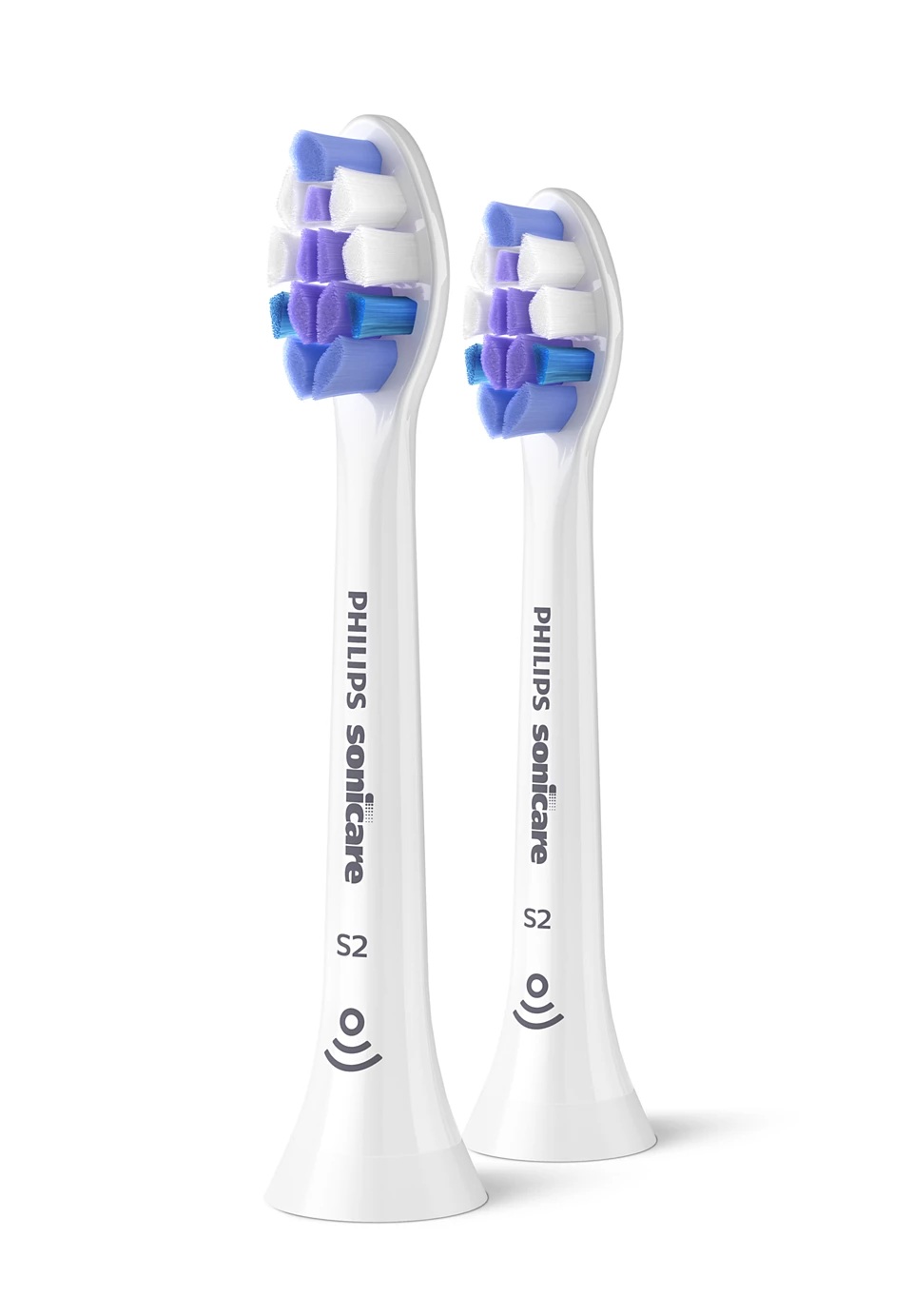 Pilt Philips | Replacement brush heads | HX6052/87 Sonicare Sensitive | Heads | For adults | Number of brush heads included 2 | White