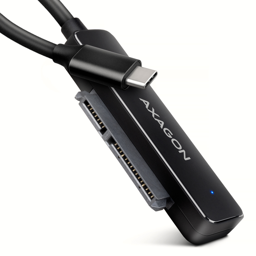 Pilt AXAGON USB-C 5Gbps - SATA 6G, 2.5" SSD/HDD SLIM Adapter | ADSA-FP2C