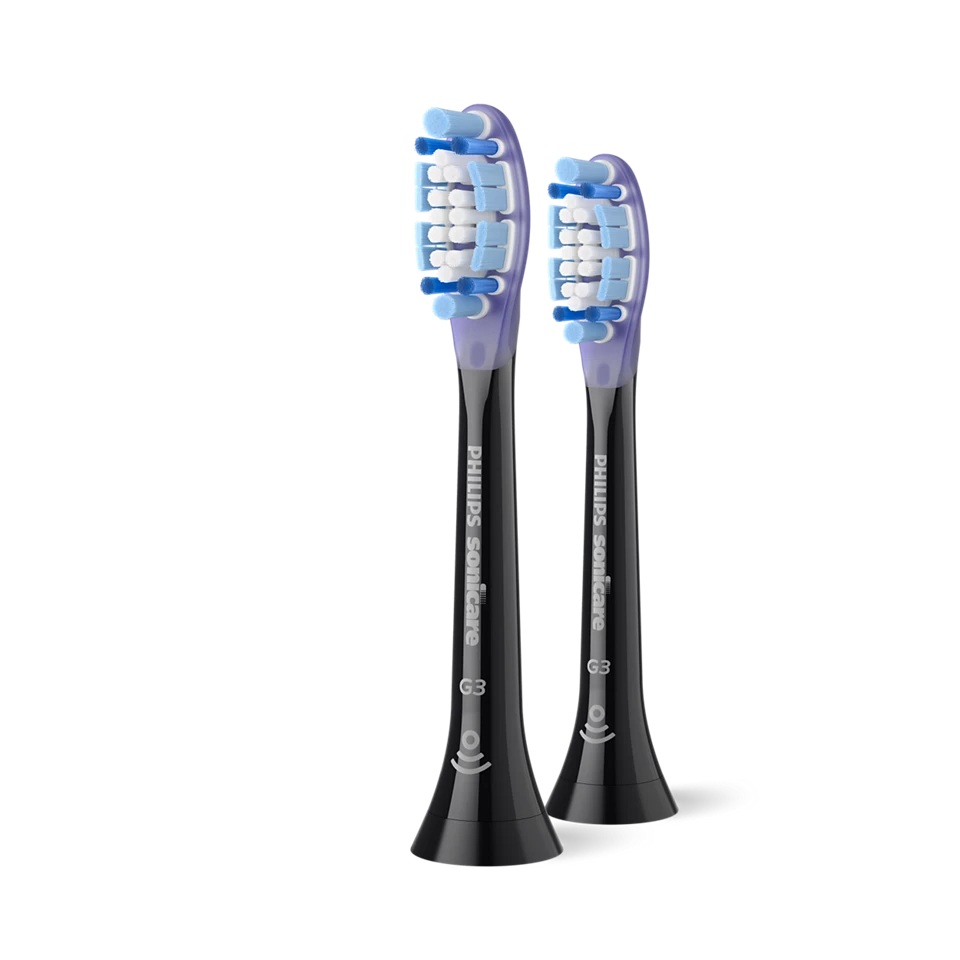 Pilt Philips | Replacement brush heads | HX9052/88 Sonicare Premium Gum Care | Heads | For adults | Number of brush heads included 2 | Black