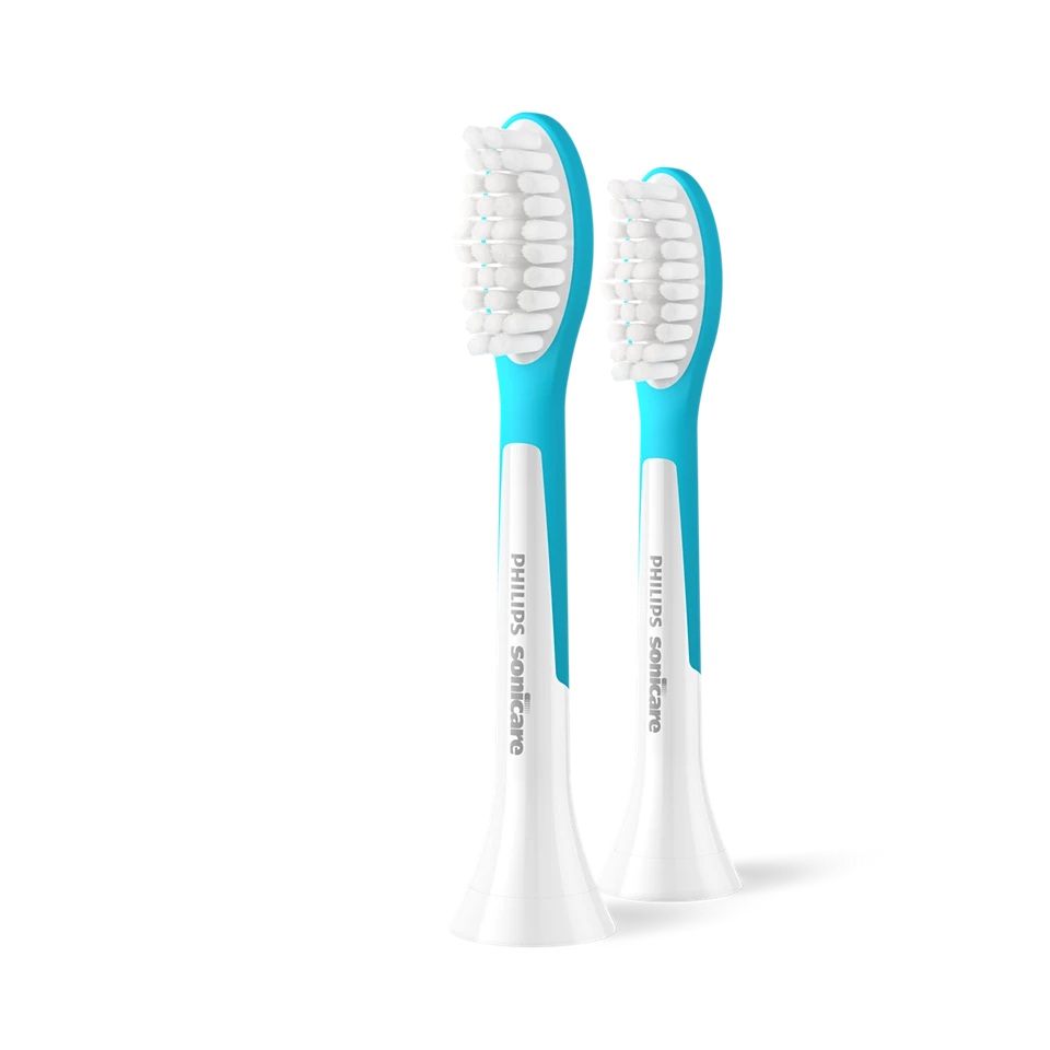 Pilt Philips | Replacement brush heads | HX6042/90 Sonicare | Heads | For kids | Number of brush heads included 2 | White/Blue