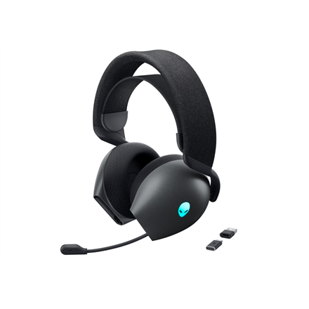 Pilt Dell Gaming Headset | Alienware Tri Mode AW725H | Bluetooth | Over-Ear | Microphone | Noise canceling | Wireless | Dark Side of the Moon