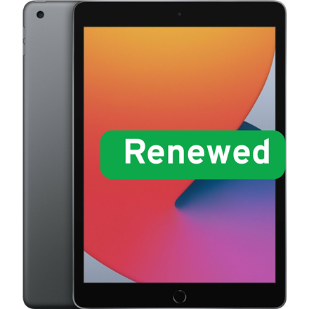 Pilt Apple | RENEW | Grade B | iPad 8th Gen 10.2 | Gray | Retina | A12 Bionic Chip | 3 GB | 32 GB | Wi-Fi | iPadOS | 18