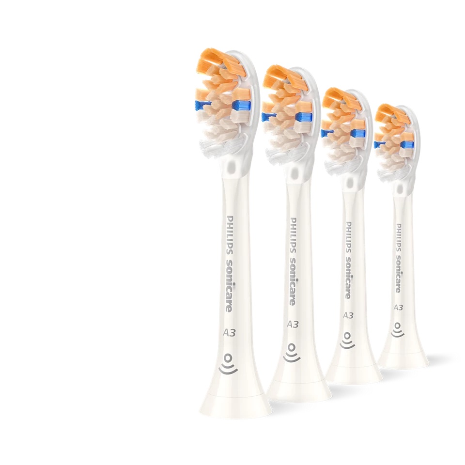 Pilt Philips | Replacement brush heads | HX9094/87 Sonicare Premium All-in-One | Heads | For adults | Number of brush heads included 4 | White