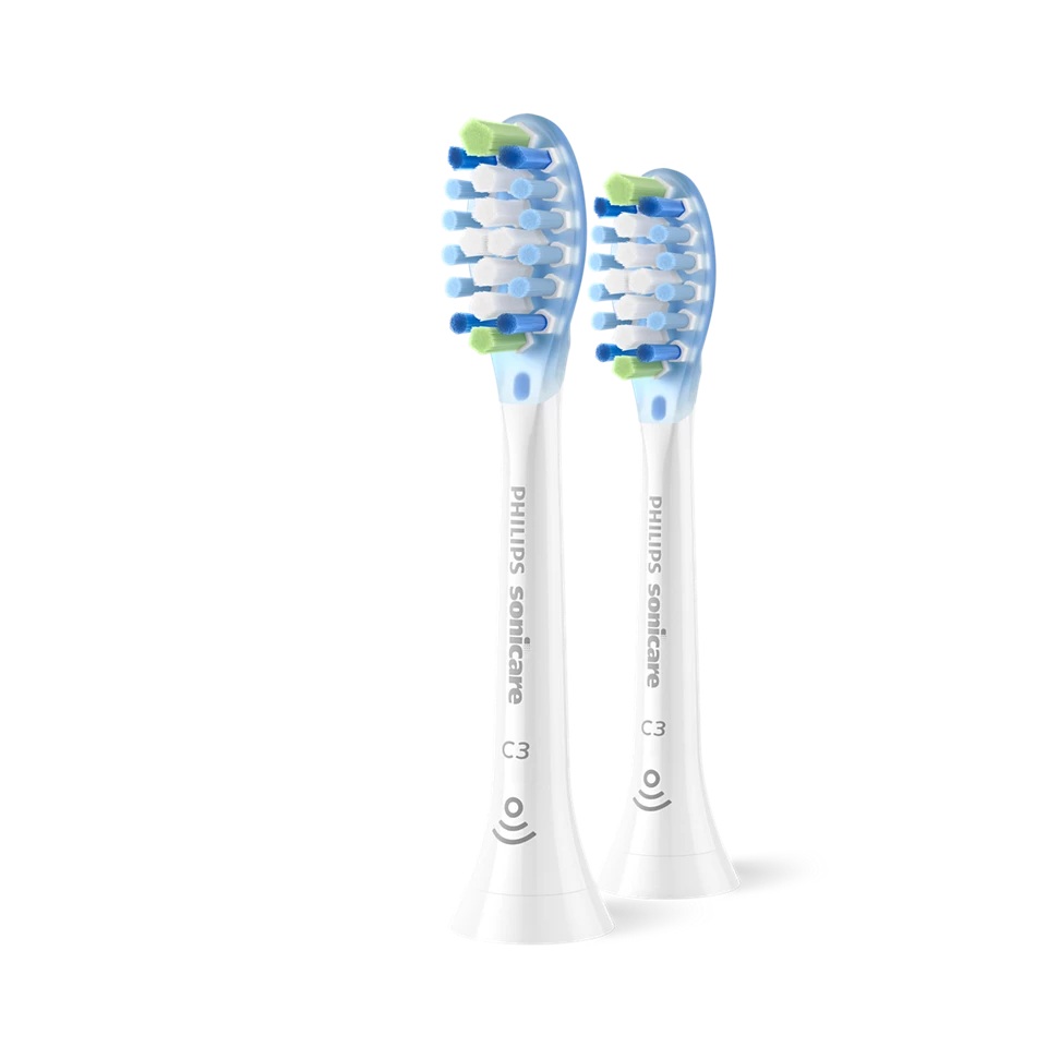 Pilt Philips | Replacement brush heads | HX9042/87 Sonicare Premium Plaque Defence | Heads | For adults | Number of brush heads included 2 | White
