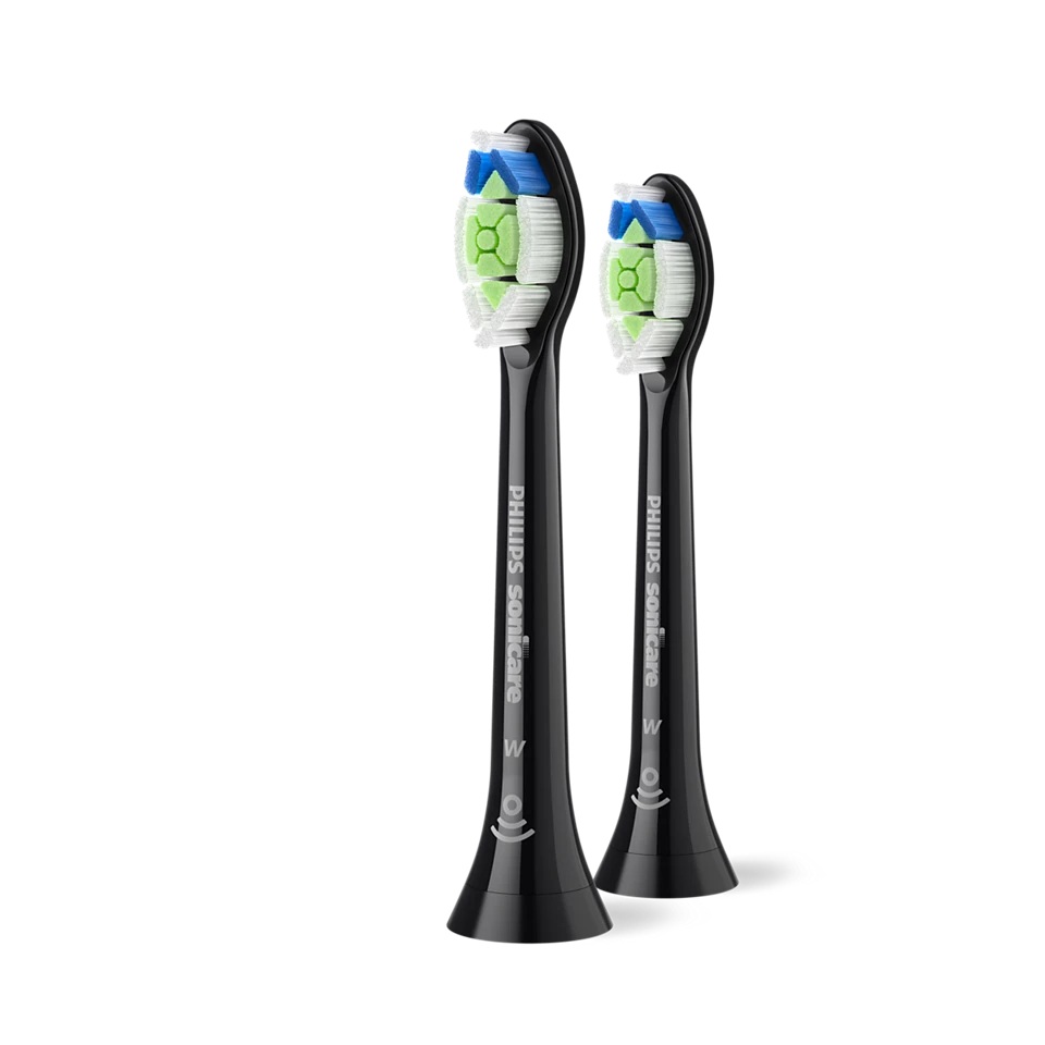 Pilt Philips | Replacement brush heads | HX6062/88 Sonicare Optimal White | Heads | For adults | Number of brush heads included 2 | Black