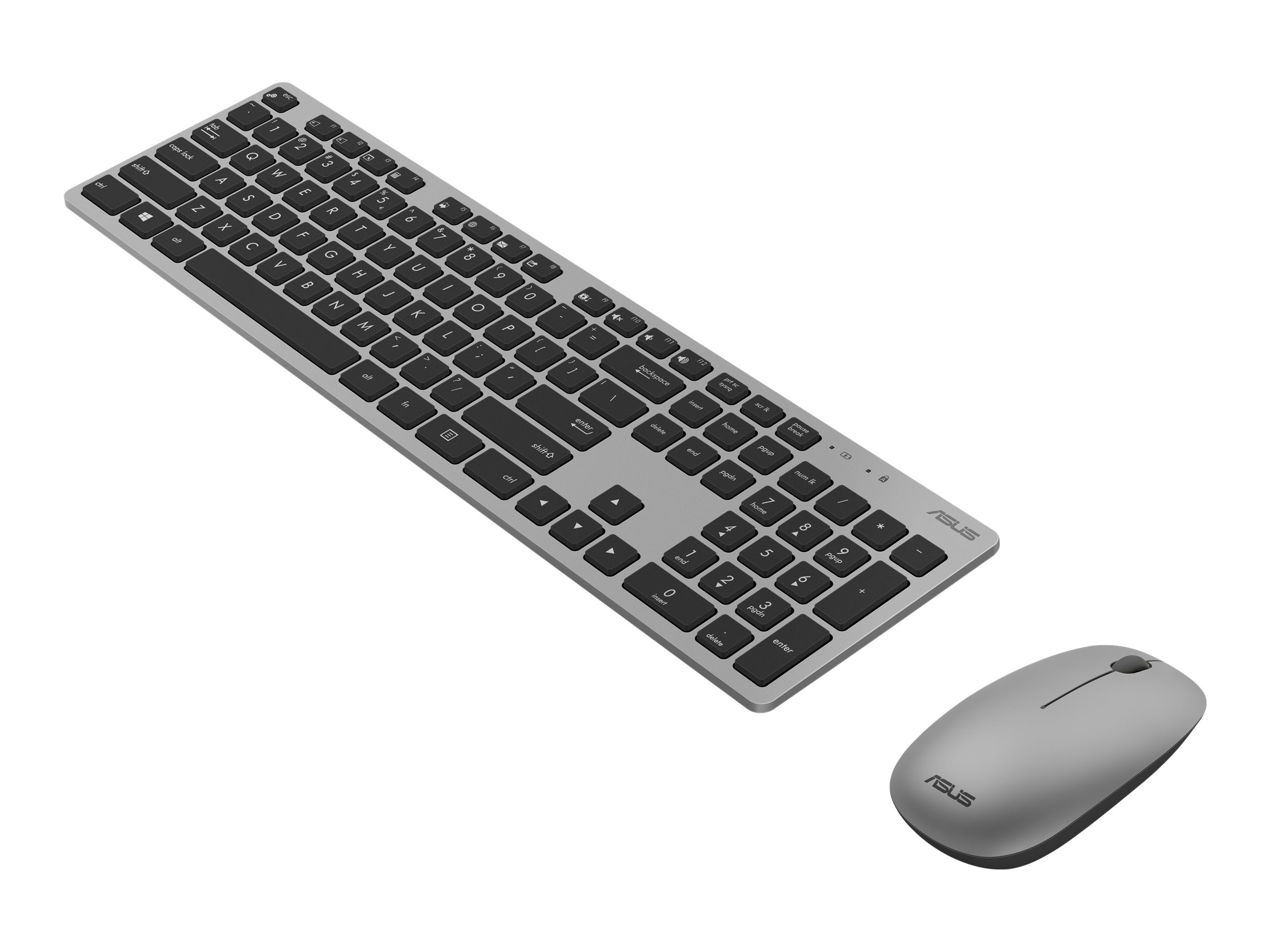 Pilt Asus | W5000 | Grey | Keyboard and Mouse Set | Wireless | Mouse included | RU | Grey | 460 g