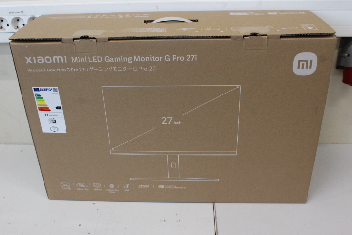Pilt SALE OUT. Xiaomi Mini LED Gaming Monitor G Pro 27i EU | Xiaomi Mini LED Gaming Monitor G Pro 27i EU | 27 " | LED | 16:9 | 180 Hz | 1 ms | 2560 x 1440 pixels | HDMI ports quantity 2 | Warranty 6 month(s) | DEMO