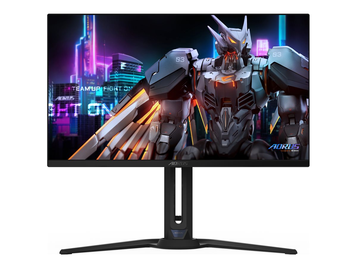 Pilt Gigabyte | AORUS FO27Q5P | 27 " | OLED | QHD | 16:9 | 500 Hz | 0.03 ms | 1000 cd/m² | HDMI ports quantity 2 | Black