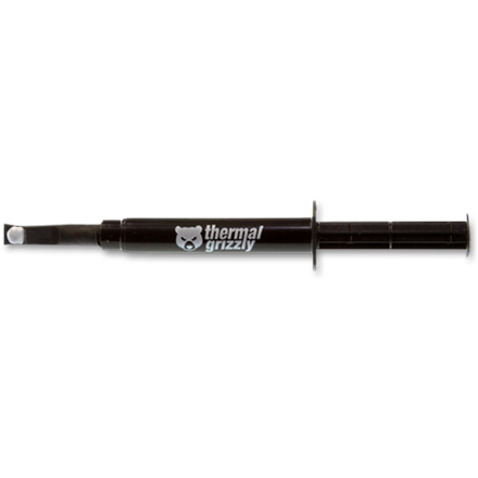 Pilt Thermal Grizzly Thermal grease  "Hydronaut" 3ml/7.8g | Thermal Grizzly | Thermal Grizzly Thermal grease "Hydronaut" 3ml/7.8g | Thermal Conductivity: 11.8 W/mk; Thermal Resistance	 0,0076 K/W; Electrical Conductivity*: 0 pS/m; Viscosity: 140-190 Pas;  Temperature: -200 °C / +350 °C;