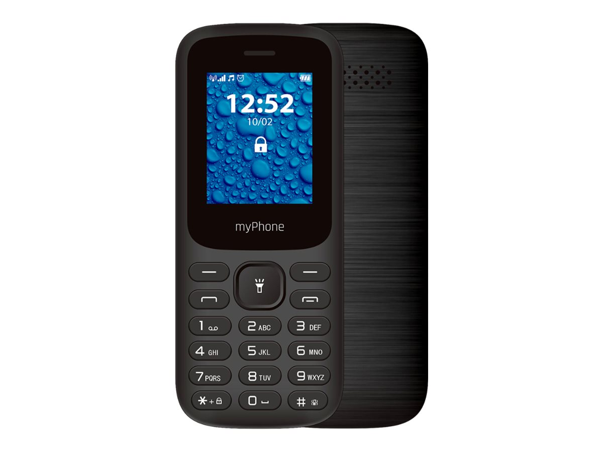 Pilt myPhone 2220 (Black) Dual SIM 1.77" TFT 128x160/32MB/microSD/2G | myPhone