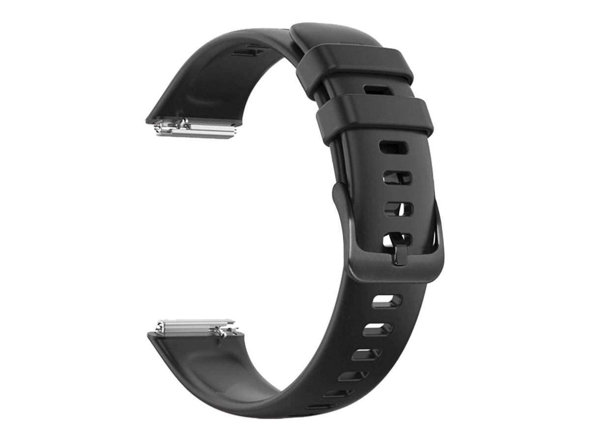 Pilt Fixed | Silicone Strap for Huawei Band 8/9/10 | Black
