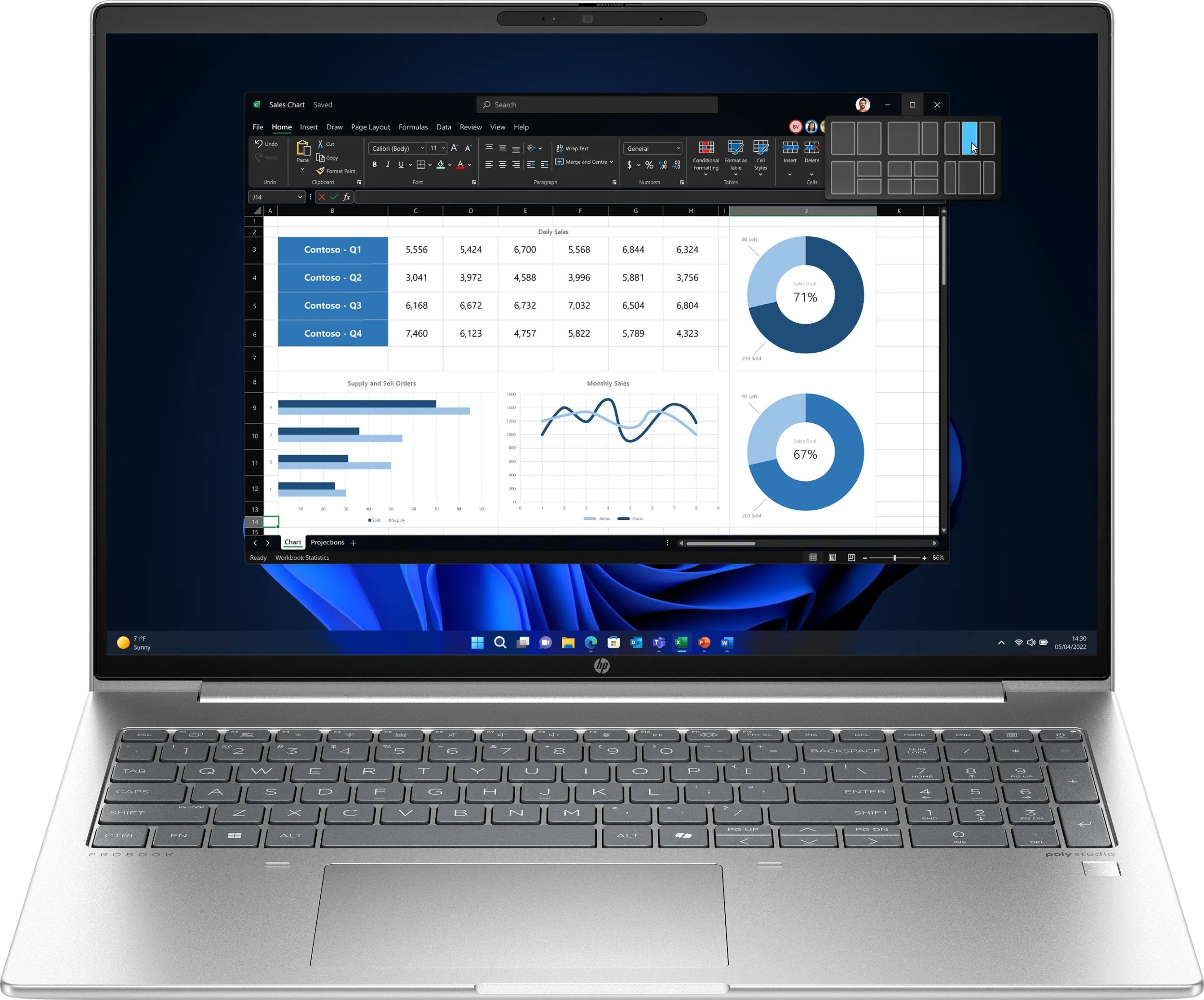 Pilt HP ProBook 460 G11 16" WUXGA IPS i5-125U/16GB/512GB/Intel Graphics/WIN11 Home/ENG kbd/Silver/2Y Warranty | HP