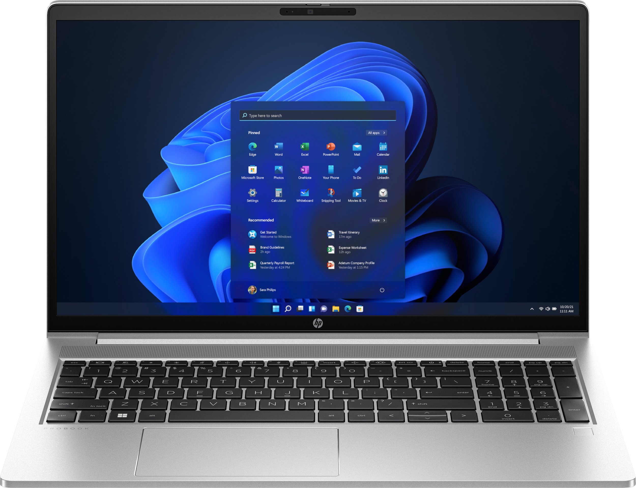 Pilt HP ProBook 450 G10 15.6" FHD IPS i5-1335U/16GB/1TB/Intel Iris Xe Graphics/WIN11 Home/ENG kbd/Silver/2Y Warranty | HP