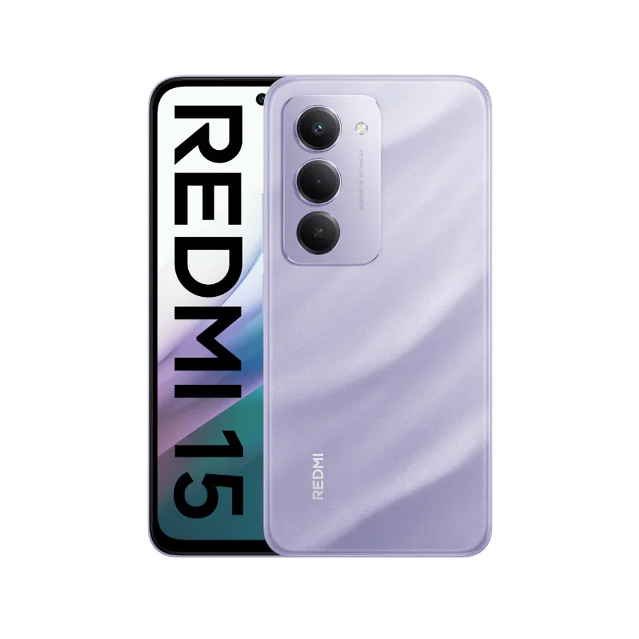 Pilt Xiaomi Redmi | 15 4G | Sandy Purple | 6.9 " | IPS LCD | 1080 x 2340 pixels | Qualcomm | Internal RAM 8 GB | 256 GB | Dual SIM | Nano SIM | 4G | Main camera resolution 50 MP | Secondary camera resolution 8 MP | Android | 15 | 7000 mAh