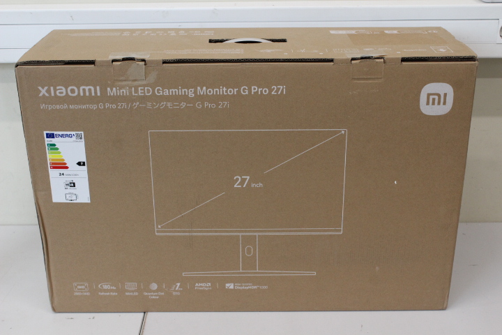 Pilt SALE OUT. Xiaomi Mini LED Gaming Monitor G Pro 27i EU | Xiaomi Mini LED Gaming Monitor G Pro 27i EU | 27 " | LED | 16:9 | 180 Hz | 1 ms | 2560 x 1440 pixels | HDMI ports quantity 2 | Warranty 3 month(s) | USED, MISSING: SCREWS AND SCREW DRIVER