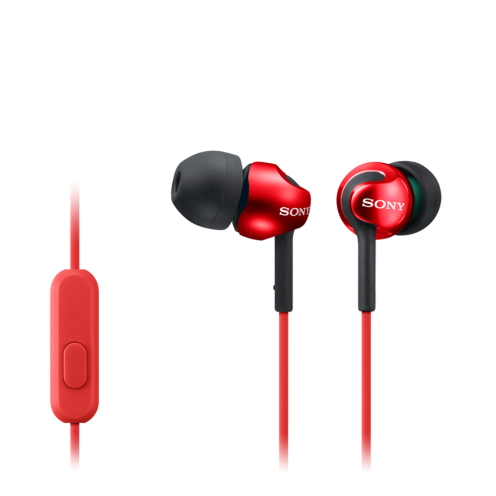 Pilt Sony In-ear Headphones EX series, Red | Sony | MDR-EX110AP | In-ear | Red