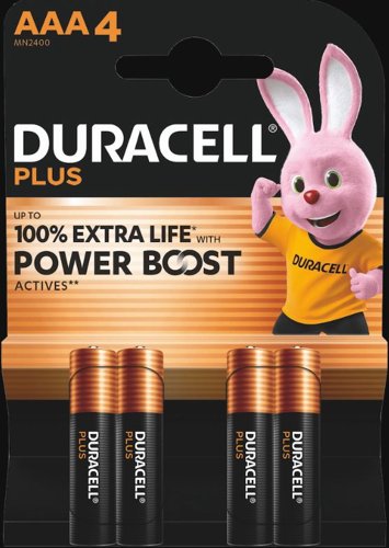Pilt Duracell Plus Boost MN2400 BL4 | AAA