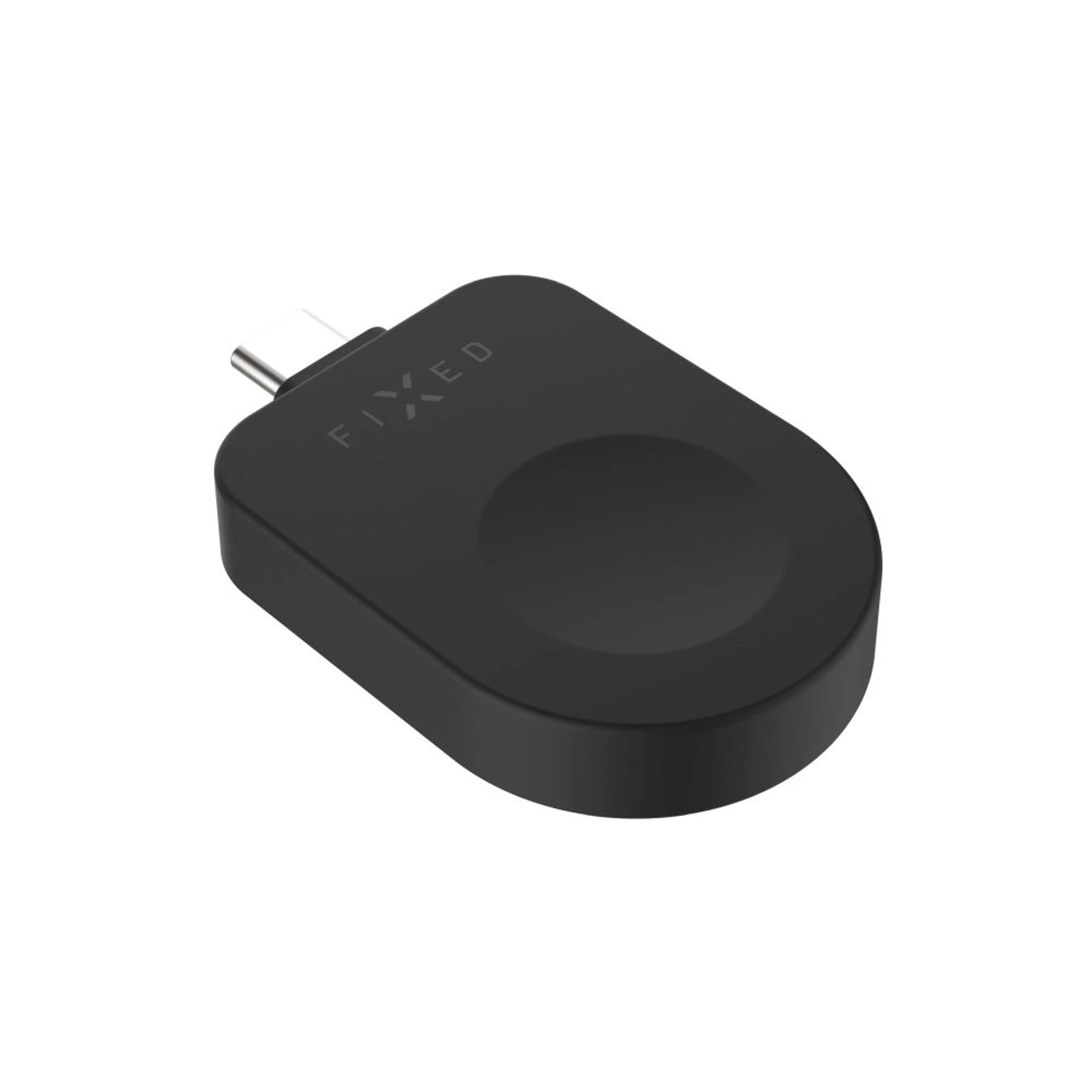 Pilt Fixed USB-C Charging Adapter for Apple Watch compatible with Powerstation Uni, Black