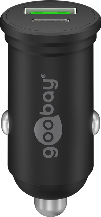 Pilt Goobay 61739 Dual-USB Car Fast Charger USB-C PD, 45 W