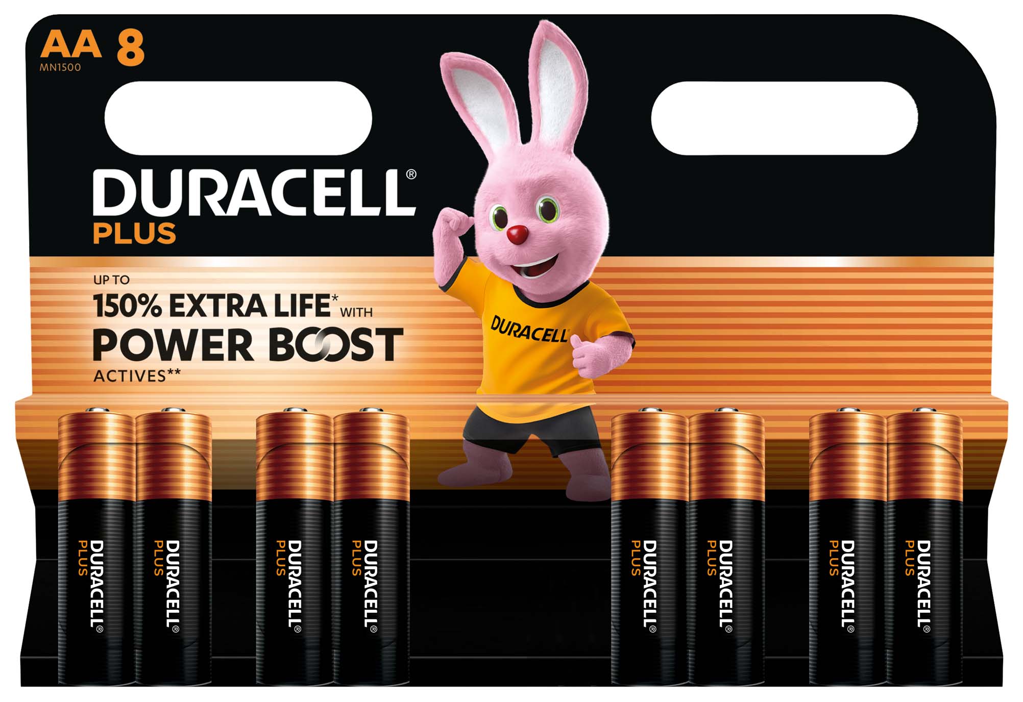 Pilt Duracell Plus Boost MN1500 BL8 | AA