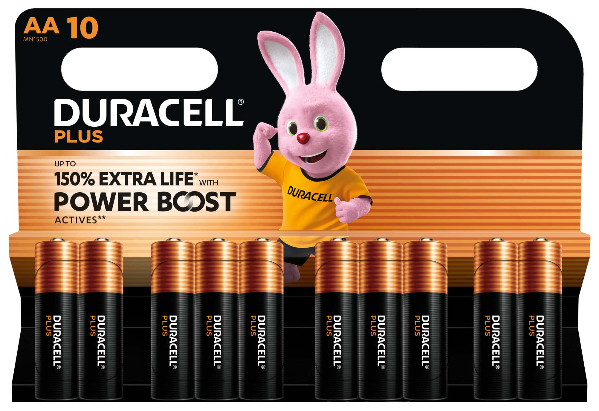 Pilt Duracell Plus Boost MN1500 BL10 | AA
