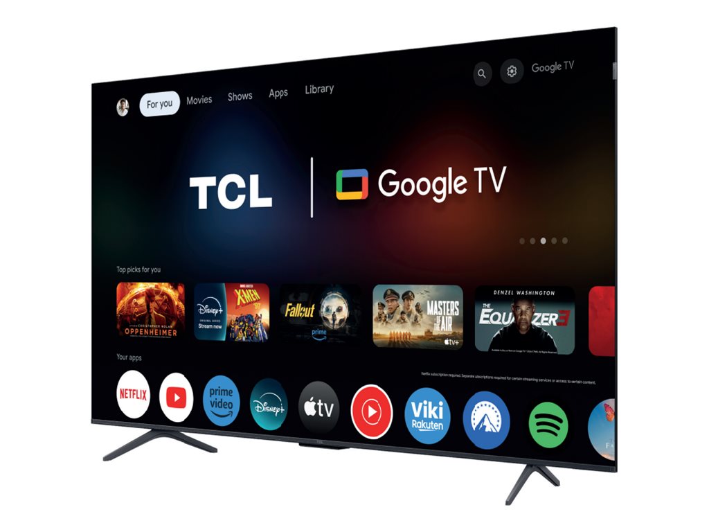 Pilt TCL 4K QLED TV | 65T8C | 65 | Smart TV | Google TV
