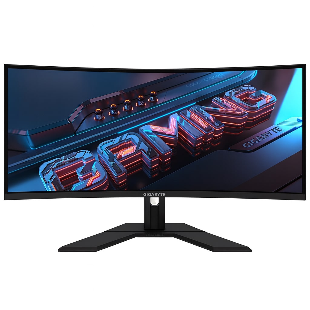 Pilt Gigabyte | GS34WQC A | 34 " | SS VA | WQHD | 120 Hz | 1 ms | 3440 x 1440 pixels | 300 cd/m² | HDMI ports quantity 1