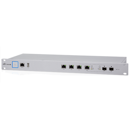 Pilt Unifi Security Gateway | USG-PRO-4 | No Wi-Fi | 10/100/1000 Mbit/s | Ethernet LAN (RJ-45) ports 2 | Mesh Support No | MU-MiMO No | No mobile broadband