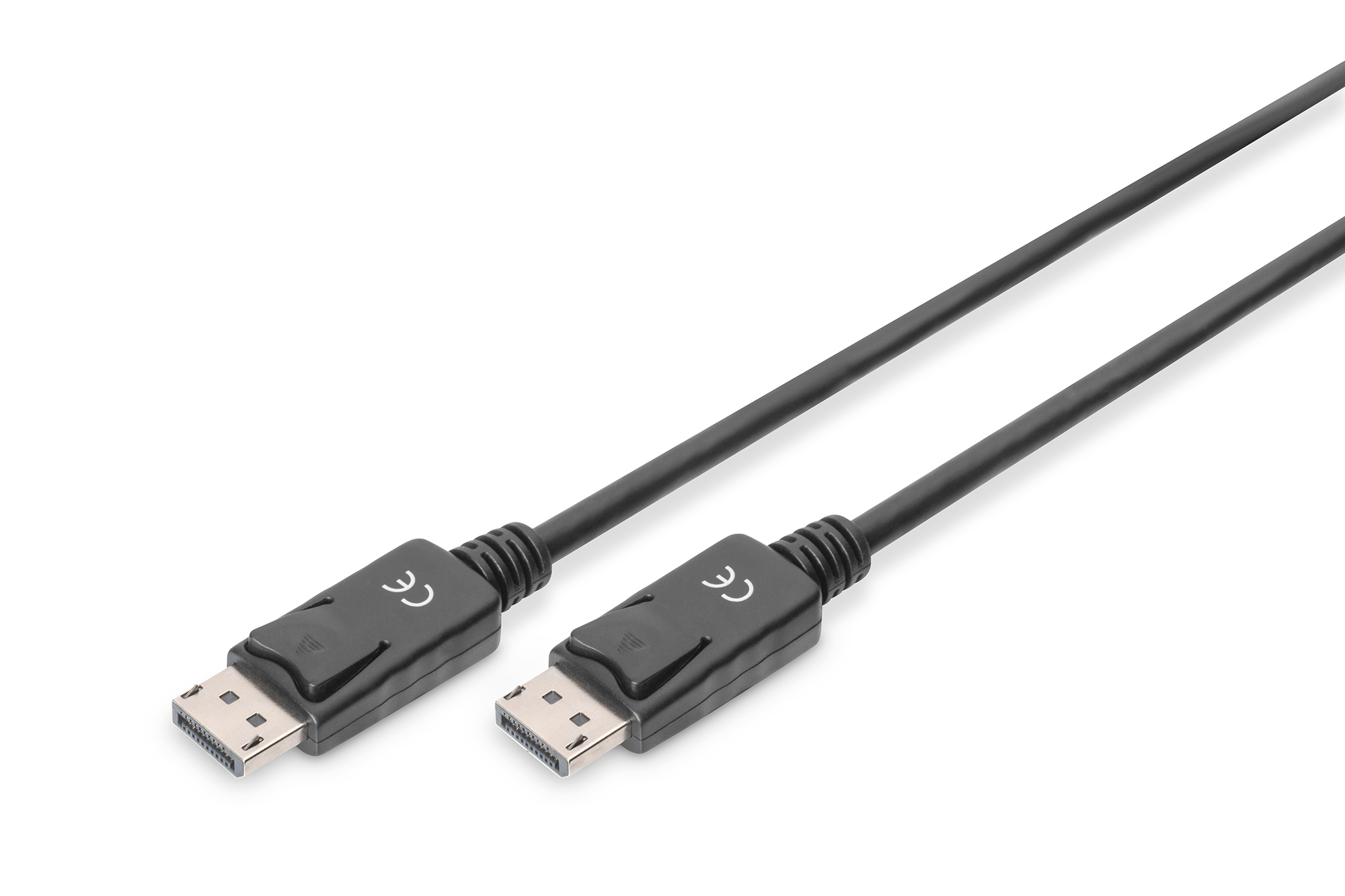 Pilt Digitus | Black | DP male | DP male | DisplayPort Connection Cable | DP to DP | 1 m