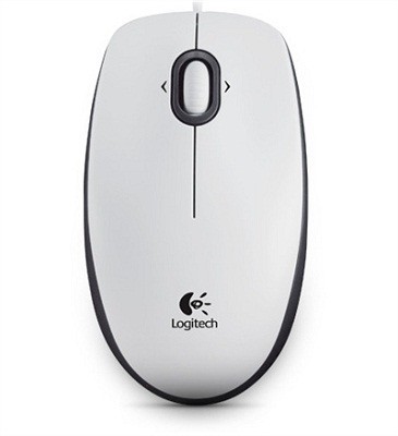 Pilt Logitech | Portable Optical Mouse | B100 | White