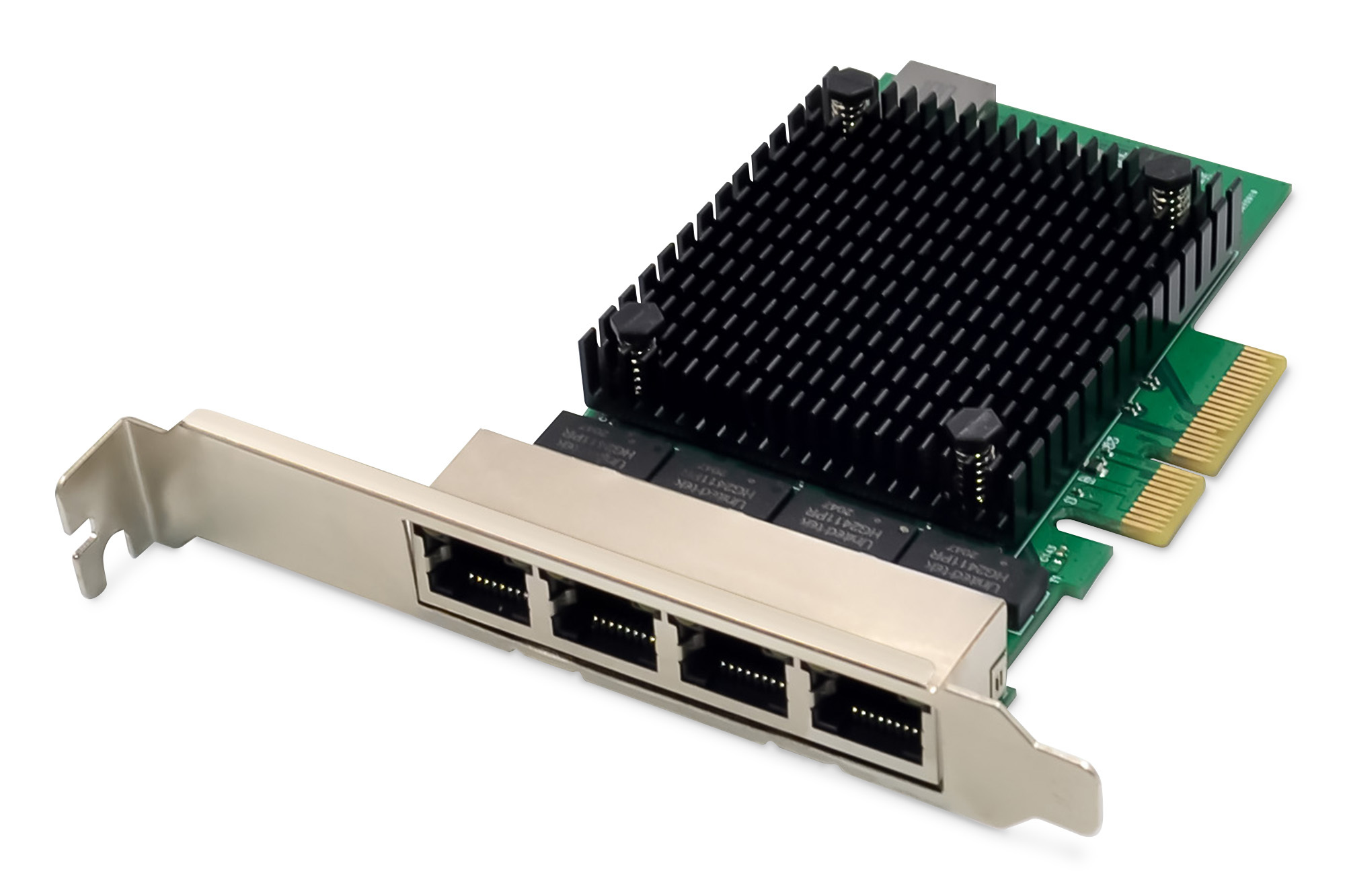 Pilt Digitus DN-10136 4-Port RJ45 RTL8125B, 2.5 GBits Server NIC