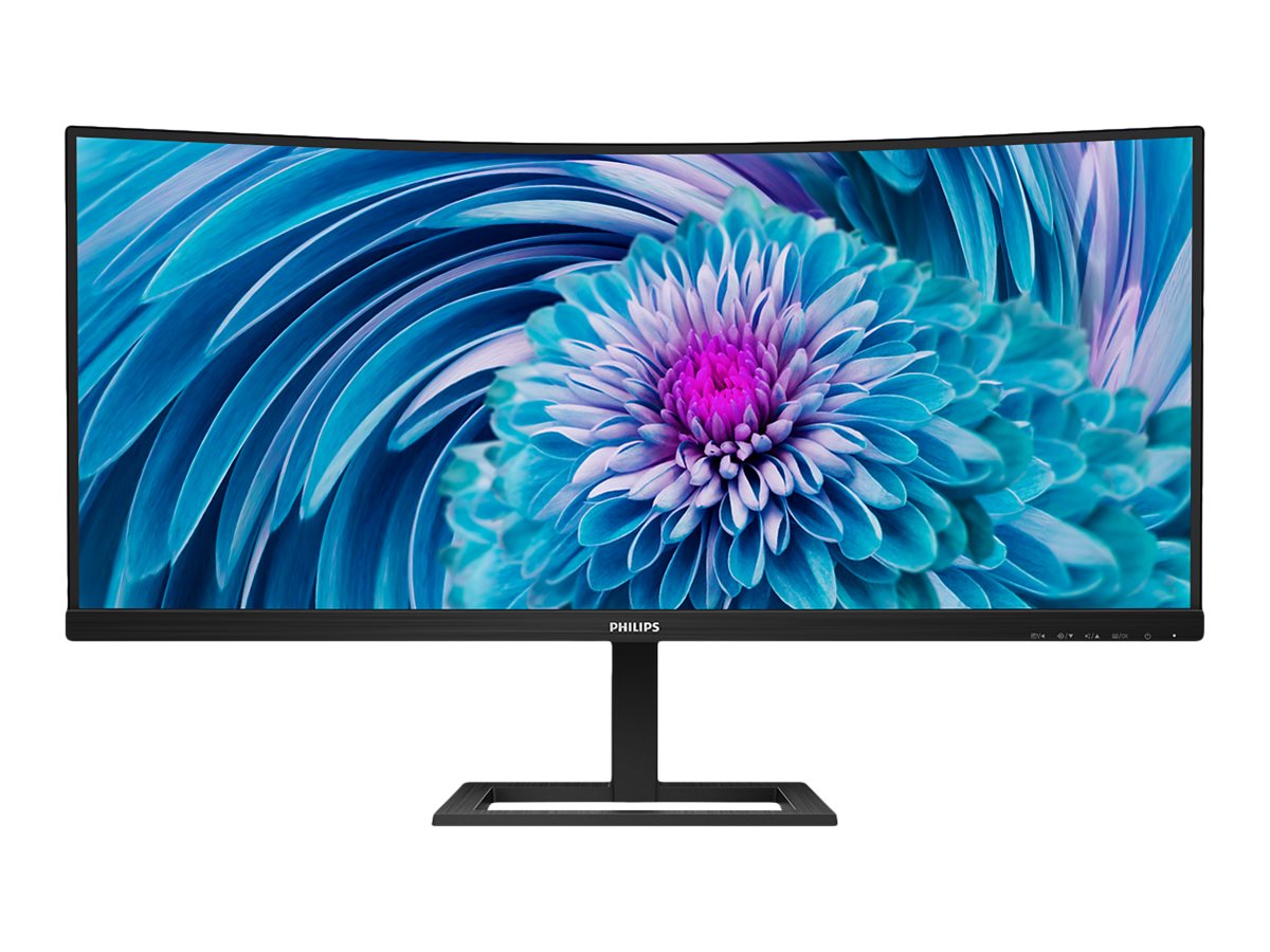 Pilt Philips | UltraWide LCD Monitor | 346E2CUAE | 34  " | VA | WQHD | 21:9 | 100 Hz | 4 ms | 3440 x 1440 | 300 cd/m² | HDMI ports quantity 1 | Black | Warranty 36 month(s)