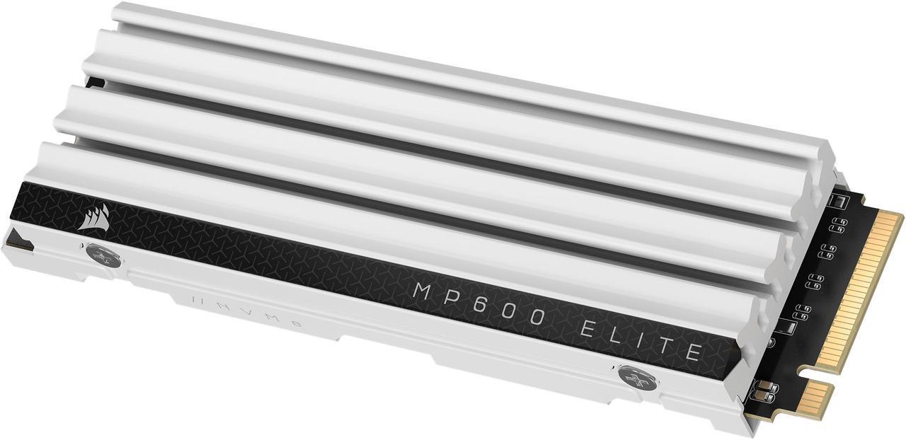 Pilt Corsair SSD | MP600 ELITE | 4000 GB | SSD form factor M.2 2280 | Solid-state drive interface PCIe Gen 4.0 x4 | Read speed 7000 MB/s | Write speed 6500 MB/s