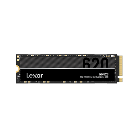 Pilt Lexar | M.2 NVMe SSD | NM620 | 2000 GB | SSD form factor M.2 2280 | SSD interface PCIe Gen3x4 | Read speed 3300 MB/s | Write speed 3000 MB/s