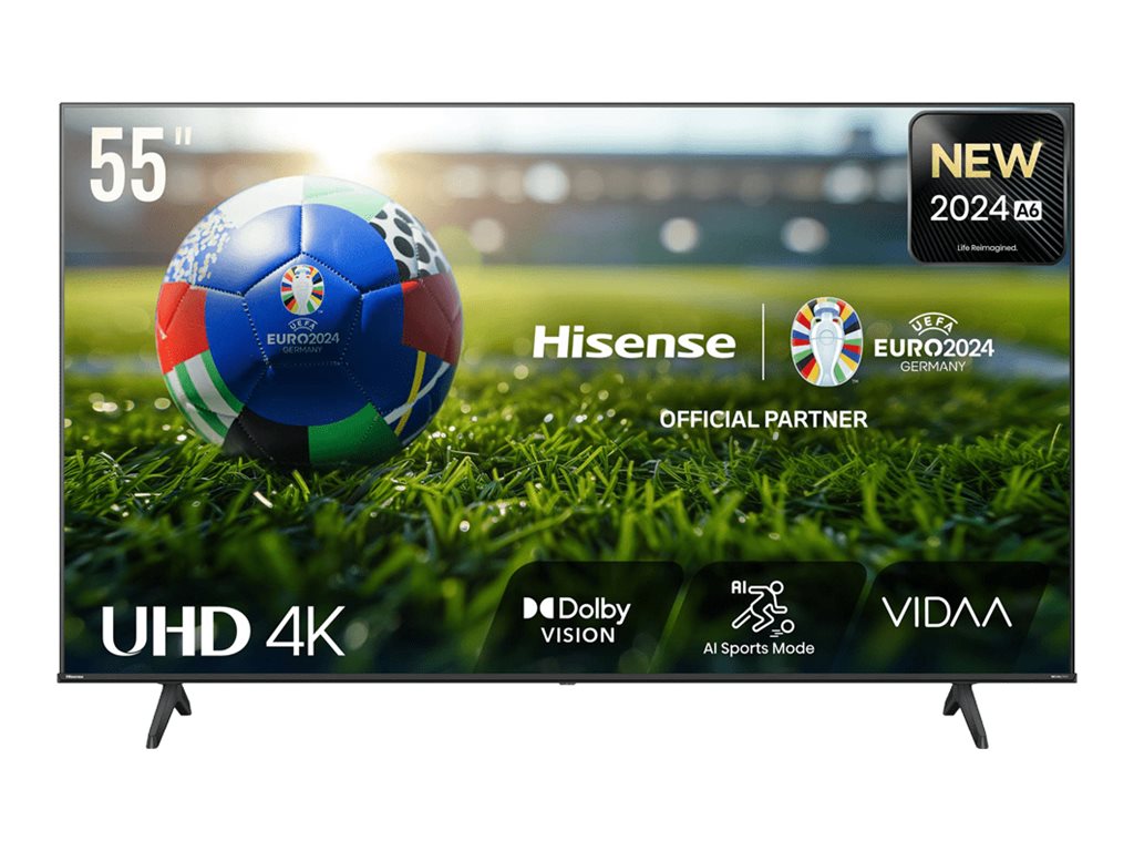 Pilt Hisense UHD Smart TV | 55A6N | 55" | Smart TV | VIDAA OS | UHD | Black