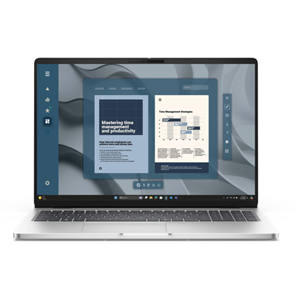 Pilt Dell Pro 16 PC16255 | Platinum Silver | 16 " | IPS | Touchscreen | FHD+ | 1920 x 1200 pixels | Anti-glare | AMD Ryzen AI 7 PRO | 350 | 32 GB | DDR5 | Solid-state drive capacity 512 GB | AMD Radeon 860M Graphics | Windows 11 Pro | 802.11ax | Keyboard language English | Keyboard backlit | Warranty 36 month(s) | Battery warranty 12 month(s)