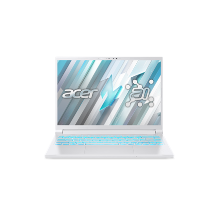 Pilt Acer | Nitro V14 ANV14-62-R419 | Pearl White | 14.5 " | IPS | WQXGA | 2560 x 1600 pixels | AMD Ryzen AI 5 | 340 | 16 GB | DDR5 | Solid-state drive capacity 1000 GB | NVIDIA GeForce RTX 5060 | GDDR7 | 8 GB | Windows 11 Pro | 802.11ax | Bluetooth version 5.3 | Keyboard language US international | Keyboard backlit | Warranty 24 month(s)